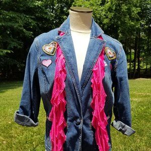 Magenta Pink Flutter Scarf Lightweight Women Accessory Mul…